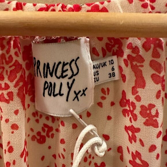 Princess Polly Altona Mini Dress NWT sz 6 - Picture 4 of 8